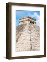 ¡Viva Mexico! Collection - Chichen Itza Pyramid II-Philippe Hugonnard-Framed Photographic Print