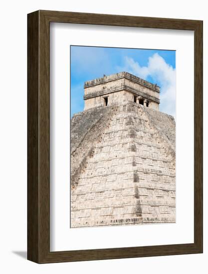 ¡Viva Mexico! Collection - Chichen Itza Pyramid II-Philippe Hugonnard-Framed Photographic Print