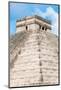¡Viva Mexico! Collection - Chichen Itza Pyramid II-Philippe Hugonnard-Mounted Photographic Print