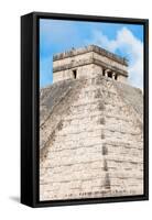 ¡Viva Mexico! Collection - Chichen Itza Pyramid II-Philippe Hugonnard-Framed Stretched Canvas
