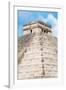 ¡Viva Mexico! Collection - Chichen Itza Pyramid II-Philippe Hugonnard-Framed Photographic Print