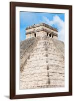 ¡Viva Mexico! Collection - Chichen Itza Pyramid II-Philippe Hugonnard-Framed Photographic Print