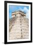 ¡Viva Mexico! Collection - Chichen Itza Pyramid II-Philippe Hugonnard-Framed Photographic Print