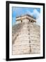 ¡Viva Mexico! Collection - Chichen Itza Pyramid II-Philippe Hugonnard-Framed Photographic Print