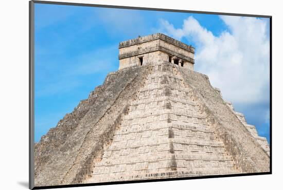 ¡Viva Mexico! Collection - Chichen Itza Pyramid-Philippe Hugonnard-Mounted Photographic Print