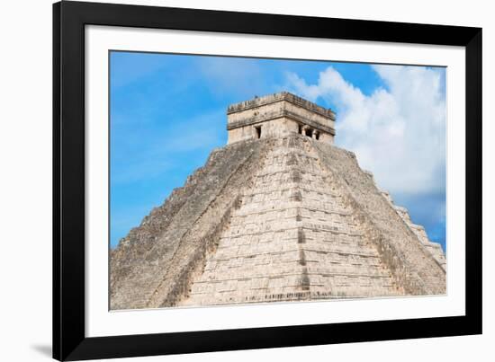 ¡Viva Mexico! Collection - Chichen Itza Pyramid-Philippe Hugonnard-Framed Photographic Print