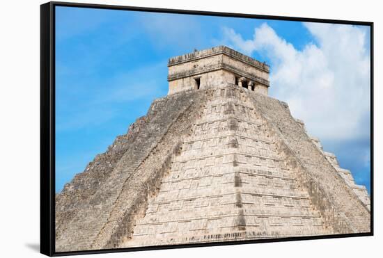 ¡Viva Mexico! Collection - Chichen Itza Pyramid-Philippe Hugonnard-Framed Stretched Canvas