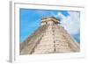 ¡Viva Mexico! Collection - Chichen Itza Pyramid-Philippe Hugonnard-Framed Photographic Print