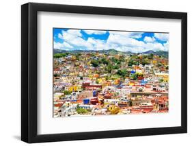 ¡Viva Mexico! Collection - Cityscape of Guanajuato-Philippe Hugonnard-Framed Photographic Print