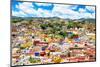 ¡Viva Mexico! Collection - Cityscape of Guanajuato-Philippe Hugonnard-Mounted Photographic Print