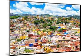 ¡Viva Mexico! Collection - Cityscape of Guanajuato-Philippe Hugonnard-Mounted Photographic Print