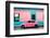 ¡Viva Mexico! Collection - Classic Pink VW Beetle Car and Colorful Wall-Philippe Hugonnard-Framed Photographic Print