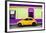 ¡Viva Mexico! Collection - Classic Yellow VW Beetle Car and Colorful Wall-Philippe Hugonnard-Framed Photographic Print