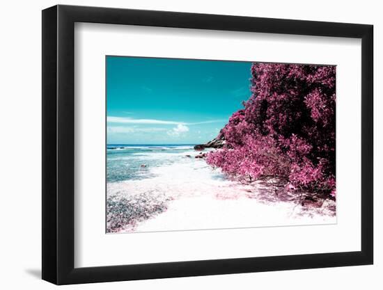 ¡Viva Mexico! Collection - Coastline Paradise in Isla Mujeres II-Philippe Hugonnard-Framed Photographic Print