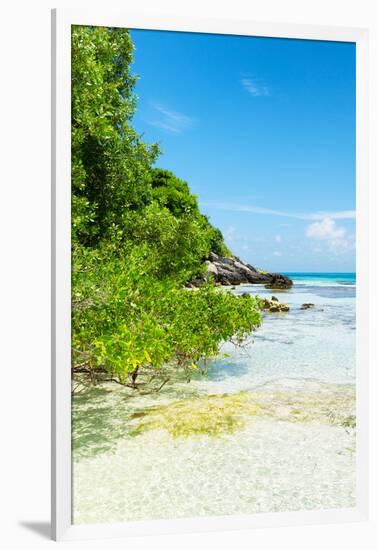 ?Viva Mexico! Collection - Coastline Paradise in Isla Mujeres III-Philippe Hugonnard-Framed Photographic Print