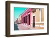 ¡Viva Mexico! Collection - Color Street in Campeche III-Philippe Hugonnard-Framed Photographic Print