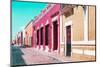 ¡Viva Mexico! Collection - Color Street in Campeche III-Philippe Hugonnard-Mounted Photographic Print