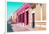 ¡Viva Mexico! Collection - Color Street in Campeche III-Philippe Hugonnard-Framed Photographic Print