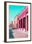 ¡Viva Mexico! Collection - Color Street in Campeche VII-Philippe Hugonnard-Framed Photographic Print