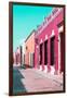 ¡Viva Mexico! Collection - Color Street in Campeche VII-Philippe Hugonnard-Framed Photographic Print