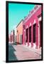 ¡Viva Mexico! Collection - Color Street in Campeche VII-Philippe Hugonnard-Framed Photographic Print