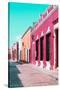 ¡Viva Mexico! Collection - Color Street in Campeche VII-Philippe Hugonnard-Stretched Canvas