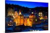 ¡Viva Mexico! Collection - Colorful City at Night - Guanajuato-Philippe Hugonnard-Stretched Canvas