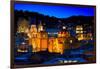 ¡Viva Mexico! Collection - Colorful City at Night - Guanajuato-Philippe Hugonnard-Framed Photographic Print