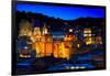 ¡Viva Mexico! Collection - Colorful City at Night - Guanajuato-Philippe Hugonnard-Framed Photographic Print