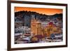 ¡Viva Mexico! Collection - Colorful City at Twilight - Guanajuato-Philippe Hugonnard-Framed Photographic Print