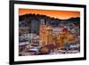 ¡Viva Mexico! Collection - Colorful City at Twilight - Guanajuato-Philippe Hugonnard-Framed Photographic Print