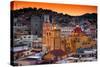 ¡Viva Mexico! Collection - Colorful City at Twilight - Guanajuato-Philippe Hugonnard-Stretched Canvas