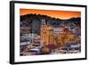 ¡Viva Mexico! Collection - Colorful City at Twilight - Guanajuato-Philippe Hugonnard-Framed Photographic Print