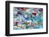 ¡Viva Mexico! Collection - Colorful Cityscape I - Guanajuato-Philippe Hugonnard-Framed Photographic Print