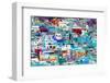 ¡Viva Mexico! Collection - Colorful Cityscape I - Guanajuato-Philippe Hugonnard-Framed Photographic Print