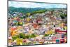 ¡Viva Mexico! Collection - Colorful Cityscape IX - Guanajuato-Philippe Hugonnard-Mounted Photographic Print