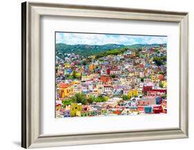 ¡Viva Mexico! Collection - Colorful Cityscape IX - Guanajuato-Philippe Hugonnard-Framed Photographic Print