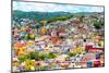 ¡Viva Mexico! Collection - Colorful Cityscape IX - Guanajuato-Philippe Hugonnard-Mounted Photographic Print