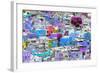 ¡Viva Mexico! Collection - Colorful Cityscape VIII - Guanajuato-Philippe Hugonnard-Framed Photographic Print