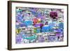 ¡Viva Mexico! Collection - Colorful Cityscape VIII - Guanajuato-Philippe Hugonnard-Framed Photographic Print