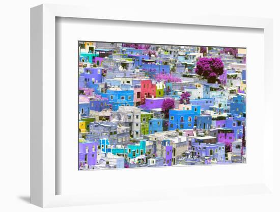 ¡Viva Mexico! Collection - Colorful Cityscape VIII - Guanajuato-Philippe Hugonnard-Framed Photographic Print