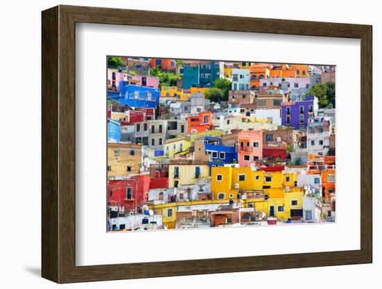 ¡Viva Mexico! Collection - Colorful Cityscape X - Guanajuato-Philippe Hugonnard-Framed Photographic Print