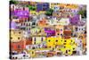 ¡Viva Mexico! Collection - Colorful Cityscape XI - Guanajuato-Philippe Hugonnard-Stretched Canvas