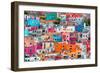 ¡Viva Mexico! Collection - Colorful Cityscape XII - Guanajuato-Philippe Hugonnard-Framed Photographic Print