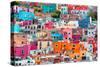 ¡Viva Mexico! Collection - Colorful Cityscape XII - Guanajuato-Philippe Hugonnard-Stretched Canvas