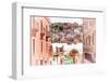 ¡Viva Mexico! Collection - Colorful Houses and Church Domes - Guanajuato II-Philippe Hugonnard-Framed Photographic Print