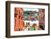 ¡Viva Mexico! Collection - Colorful Houses and Church Domes - Guanajuato-Philippe Hugonnard-Framed Photographic Print