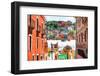¡Viva Mexico! Collection - Colorful Houses and Church Domes - Guanajuato-Philippe Hugonnard-Framed Photographic Print