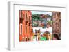 ¡Viva Mexico! Collection - Colorful Houses and Church Domes - Guanajuato-Philippe Hugonnard-Framed Photographic Print