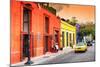 ¡Viva Mexico! Collection - Colorful Mexican Street at Sunset-Philippe Hugonnard-Mounted Photographic Print